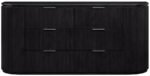 Astrid Solid Wood And Oak Veneer Dresser - Image 3