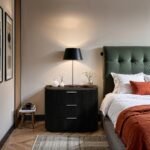 Astrid Solid Wood And Oak Veneer Nightstand - Image 2