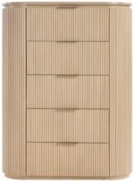 Astrid Solid Wood And Oak Veneer Chest - Image 3