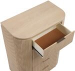 Astrid Solid Wood And Oak Veneer Chest - Image 8