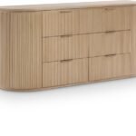 Astrid Solid Wood And Oak Veneer Dresser