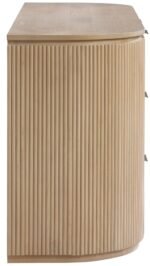 Astrid Solid Wood And Oak Veneer Dresser - Image 4