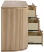 Astrid Solid Wood And Oak Veneer Dresser - Image 6