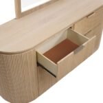 Astrid Solid Wood And Oak Veneer Dresser - Image 8