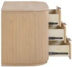 Astrid Solid Wood And Oak Veneer Nightstand - Image 6
