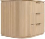 Astrid Solid Wood And Oak Veneer Nightstand - Image 9