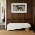 Alora Fabric Upholstered Bench - Image 2