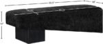 Alora Fabric Upholstered Bench - Image 8