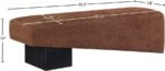 Alora Fabric Upholstered Bench - Image 8
