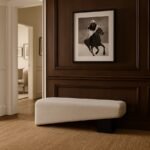 Alora Fabric Upholstered Bench - Image 2