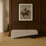 Alora Fabric Upholstered Bench - Image 2