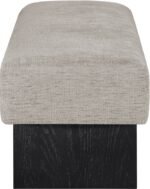 Alora Fabric Upholstered Bench - Image 4