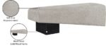Alora Fabric Upholstered Bench - Image 9