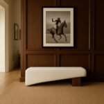 Alora Fabric Upholstered Bench - Image 2