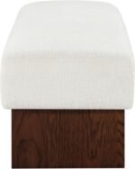 Alora Fabric Upholstered Bench - Image 4