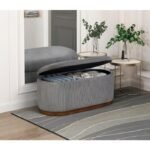 4796GY Lift Top Storage Bench - Image 7
