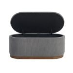 4796GY Lift Top Storage Bench - Image 4