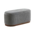 4796GY Lift Top Storage Bench - Image 2
