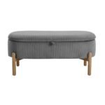 4797GY Lift Top Storage Bench