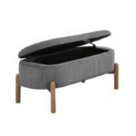 4797GY Lift Top Storage Bench - Image 5