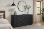 Weave Oak Veneer Dresser - Image 2