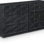 Weave Oak Veneer Dresser