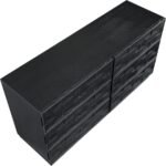 Weave Oak Veneer Dresser - Image 7