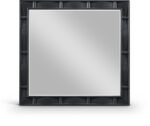 Weave Oak Veneer Mirror