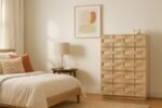 Weave Oak Veneer Chest - Image 2