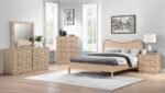 Weave Oak Veneer Chest - Image 8