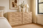 Weave Oak Veneer Dresser - Image 2