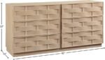 Weave Oak Veneer Dresser - Image 9