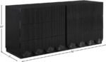 Scallop Oak Veneer Dresser - Image 9