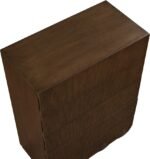 Scallop Oak Veneer Chest - Image 7
