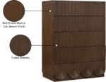 Scallop Oak Veneer Chest - Image 10
