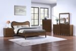 Scallop Oak Veneer Chest - Image 8