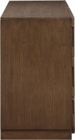 Scallop Oak Veneer Dresser - Image 4