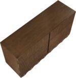 Scallop Oak Veneer Dresser - Image 7