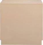 Scallop Oak Veneer Nightstand - Image 5