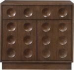 Compass Oak Veneer Nightstand - Image 3