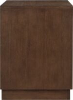 Compass Oak Veneer Nightstand - Image 4