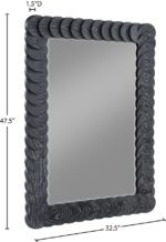 Revolve Oak Veneer Mirror - Image 6