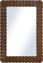 Revolve Oak Veneer Mirror - Image 3
