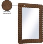 Revolve Oak Veneer Mirror - Image 7
