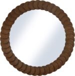 Revolve Oak Veneer Mirror - Image 3
