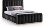 Amara Velvet Upholstered Bed
