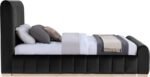 Amara Velvet Upholstered Bed - Image 4