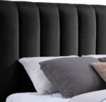Amara Velvet Upholstered Bed - Image 7