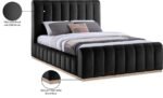 Amara Velvet Upholstered Bed - Image 10