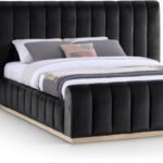 Amara Velvet Upholstered Bed